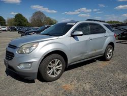 Salvage cars for sale at Mocksville, NC auction: 2016 Chevrolet Equinox LT