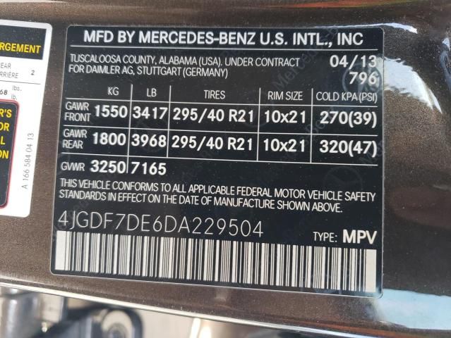 2013 Mercedes-Benz GL 550 4matic