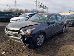 Salvage cars for sale from Copart Columbus, OH: 2010 Honda Accord EXL