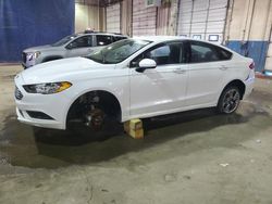 Salvage cars for sale from Copart Woodhaven, MI: 2017 Ford Fusion SE