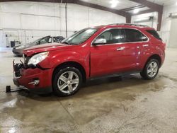 Salvage cars for sale at Avon, MN auction: 2014 Chevrolet Equinox LTZ