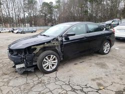 Salvage cars for sale from Copart Austell, GA: 2016 Chrysler 200 LX