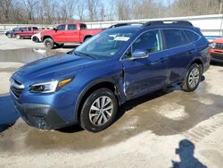 Salvage cars for sale from Copart Ellwood City, PA: 2020 Subaru Outback Premium