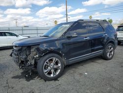 Salvage cars for sale from Copart Colton, CA: 2011 Ford Explorer Limited