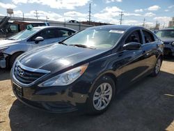 Salvage cars for sale at Dyer, IN auction: 2012 Hyundai Sonata GLS