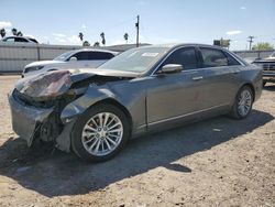Salvage cars for sale from Copart Mercedes, TX: 2017 Cadillac CT6 Luxury