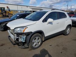 Salvage cars for sale at New Britain, CT auction: 2016 Chevrolet Trax 1LT