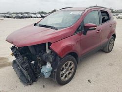 Vehiculos salvage en venta de Copart San Antonio, TX: 2019 Ford Ecosport SE