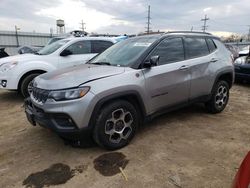 Salvage cars for sale at Chicago Heights, IL auction: 2022 Jeep Compass Trailhawk