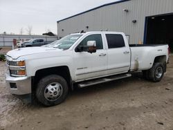 Salvage cars for sale from Copart Appleton, WI: 2017 Chevrolet Silverado K3500 LTZ