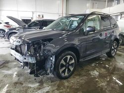 Subaru Vehiculos salvage en venta: 2018 Subaru Forester 2.5I Premium