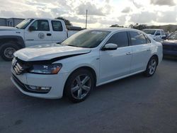 Salvage cars for sale from Copart Orlando, FL: 2015 Volkswagen Passat S