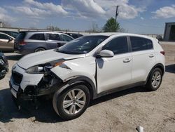 KIA Sportage salvage cars for sale: 2017 KIA Sportage LX