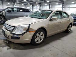 Ford Fusion SE salvage cars for sale: 2008 Ford Fusion SE