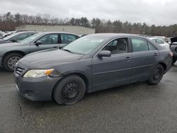 Salvage cars for sale at Exeter, RI auction: 2010 Toyota Camry Base