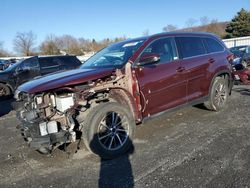 Toyota Highlander salvage cars for sale: 2019 Toyota Highlander SE