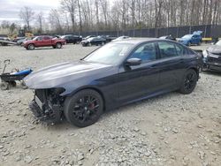 BMW 5 Series salvage cars for sale: 2022 BMW 530 XI