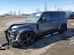 Salvage cars for sale at Montreal Est, QC auction: 2023 Land Rover Defender 110