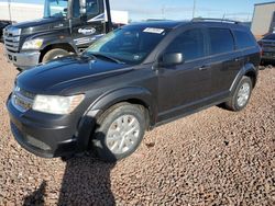 Salvage cars for sale from Copart Phoenix, AZ: 2016 Dodge Journey SE