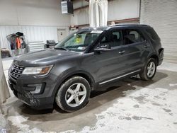 Ford Explorer salvage cars for sale: 2017 Ford Explorer XLT