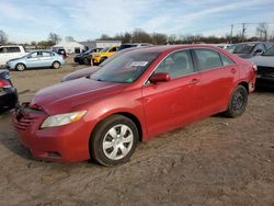 Toyota Camry ce salvage cars for sale: 2007 Toyota Camry CE