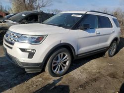 Salvage cars for sale from Copart Baltimore, MD: 2018 Ford Explorer XLT