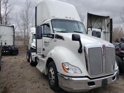 Salvage cars for sale from Copart Portland, MI: 2017 Kenworth Construction T680