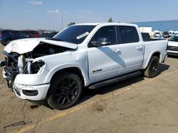 Salvage cars for sale at Woodhaven, MI auction: 2022 Dodge 1500 Laramie