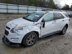 Vehiculos salvage en venta de Copart Hampton, VA: 2016 Chevrolet Equinox LT