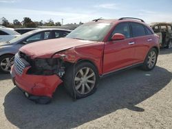 Infiniti FX35 salvage cars for sale: 2003 Infiniti FX35