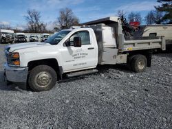 Salvage trucks for sale at Albany, NY auction: 2015 Chevrolet Silverado K3500