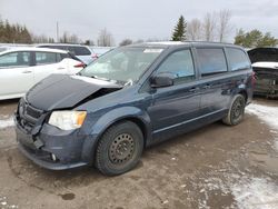 Salvage cars for sale from Copart Bowmanville, ON: 2013 Dodge Grand Caravan R/T