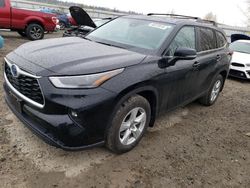 Salvage cars for sale from Copart Arlington, WA: 2023 Toyota Highlander Hybrid LE