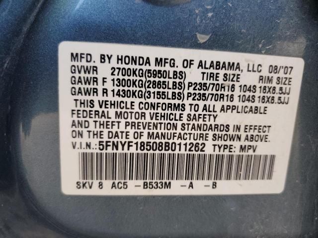 2008 Honda Pilot EXL