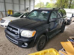 Salvage cars for sale from Copart Midway, FL: 2007 Toyota Sequoia SR5