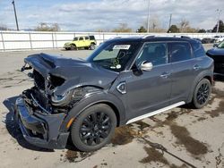 Salvage cars for sale at Littleton, CO auction: 2018 Mini Cooper S Countryman ALL4