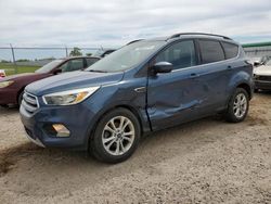 Salvage cars for sale from Copart Houston, TX: 2018 Ford Escape SE