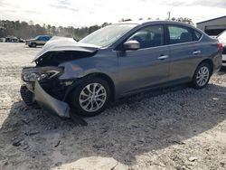 Salvage cars for sale from Copart Ellenwood, GA: 2017 Nissan Sentra S