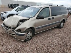 Chevrolet Venture salvage cars for sale: 1999 Chevrolet Venture