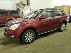 Carros salvage a la venta en subasta: 2010 Chevrolet Equinox LT