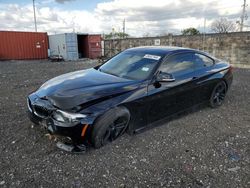Salvage cars for sale at Homestead, FL auction: 2018 BMW 430I