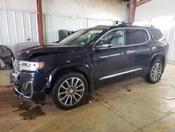 Salvage cars for sale from Copart Longview, TX: 2021 GMC Acadia Denali