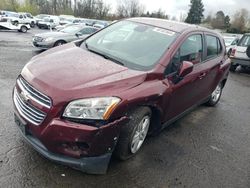 Chevrolet salvage cars for sale: 2016 Chevrolet Trax LS