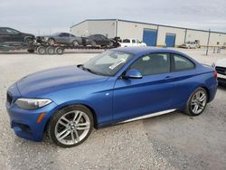Salvage cars for sale from Copart Haslet, TX: 2017 BMW 230I