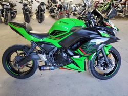 Salvage motorcycles for sale at Hampton, VA auction: 2023 Kawasaki EX650 R