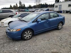 Salvage cars for sale from Copart Graham, WA: 2007 Honda Civic LX