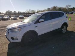 Salvage cars for sale at Florence, MS auction: 2017 Ford Escape SE