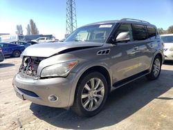 Salvage cars for sale from Copart Hayward, CA: 2014 Infiniti QX80