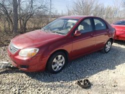 KIA Spectra EX salvage cars for sale: 2008 KIA Spectra EX