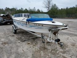 Salvage boats for sale at Gaston, SC auction: 1980 Correct Craft Boat With Trailer